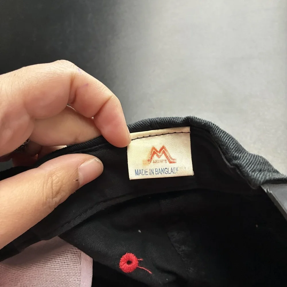 Vintage 90s Racing Hat Cap‎ Snap Back Black Red Rope Not A Sport Way Of Life!